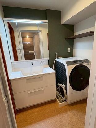 タッチレス水栓で快適アップ！洗面所リフォーム