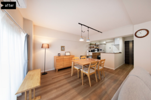  ご夫婦の思いをカタチにした過ごしやすく安心感のあるマンションリフォーム