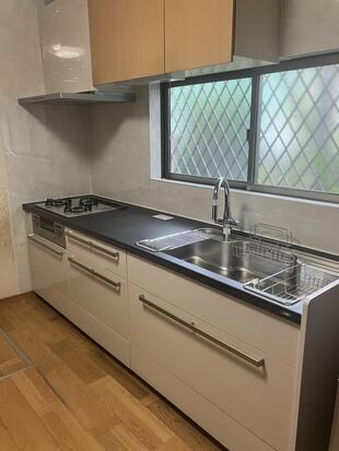 【千葉市】キッチンセラミックトップで耐久性アップ★LIXIL キッチン〖リシェルSI〗