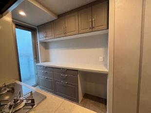 キッチンボード取付工事