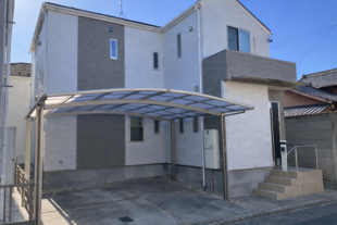 カーポート＆ユニットひさし設置工事｜雨に濡れない外構リフォーム