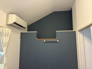 【枚方市】二つの部屋につながっていたロフトに間仕切り壁