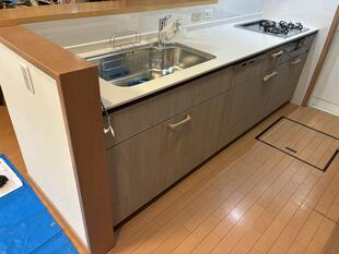 【枚方市】キッチン取替工事