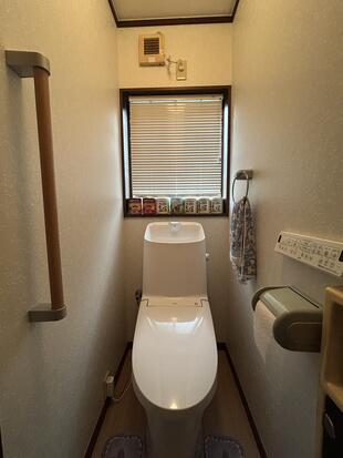 将来を見据えたトイレに改修